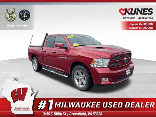 Deep Cherry Red Crystal Pearlcoat 2012 RAM 1500 Sport