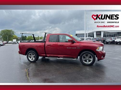 Deep Cherry Red Crystal Pearlcoat 2012 RAM 1500 Sport