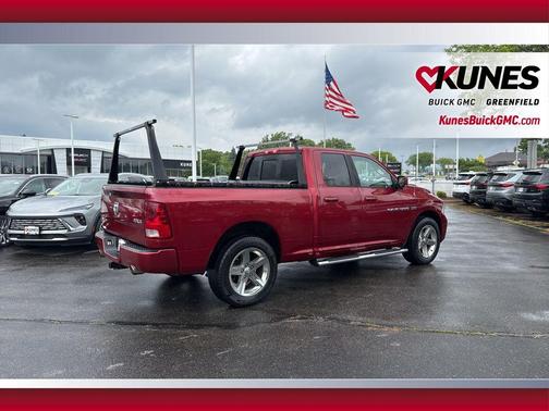 Deep Cherry Red Crystal Pearlcoat 2012 RAM 1500 Sport