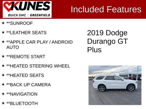 2019 Dodge Durango GT Plus