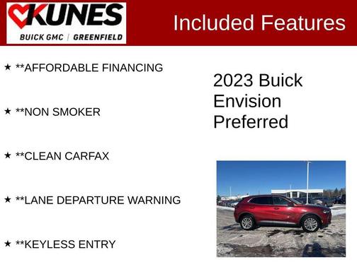 2023 Buick Envision Preferred FWD