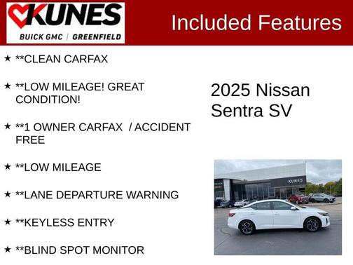 2025 Nissan Sentra SV