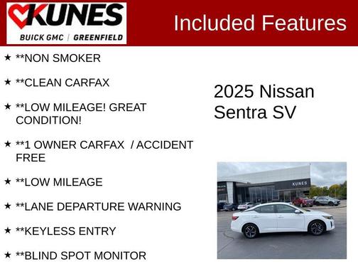 2025 Nissan Sentra SV
