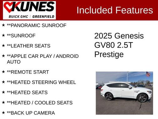 2025 Genesis GV80 2.5T