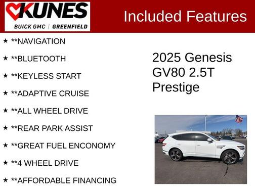 2025 Genesis GV80 2.5T