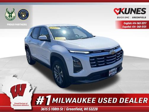 Summit White 2025 Chevrolet Equinox 1LT