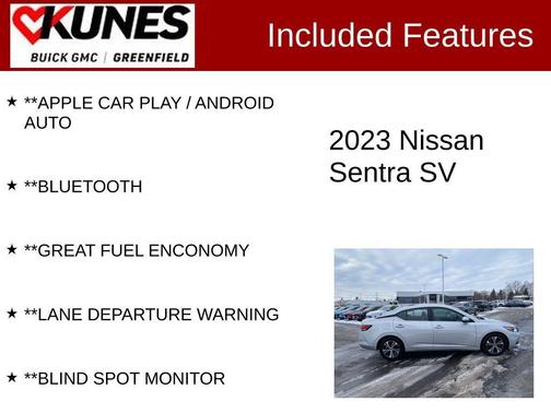 2023 Nissan Sentra SV