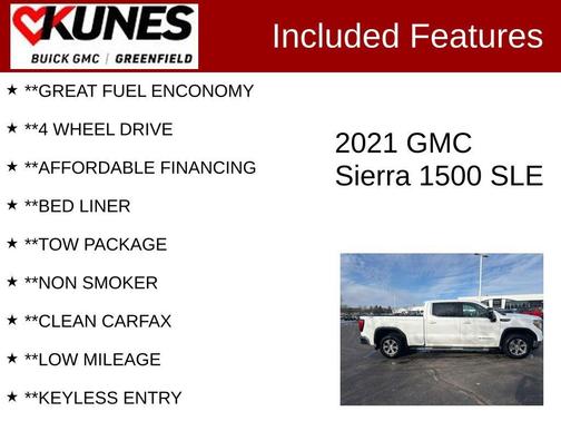 2021 GMC Sierra 1500 SLE
