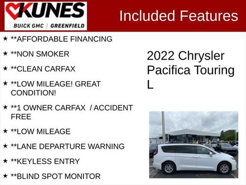 2022 Chrysler Pacifica Touring L