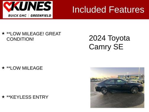 2024 Toyota Camry SE