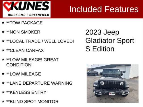 2023 Jeep Gladiator Sport S