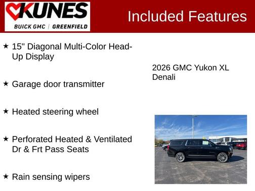 2026 GMC Yukon XL Denali