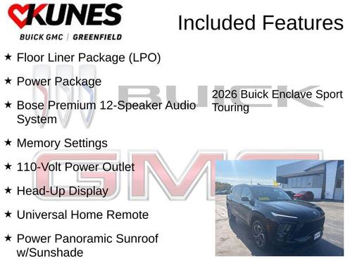 2026 Buick Enclave Sport Touring