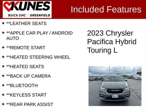2023 Chrysler Pacifica Hybrid Touring L