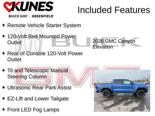 2026 GMC Canyon Elevation