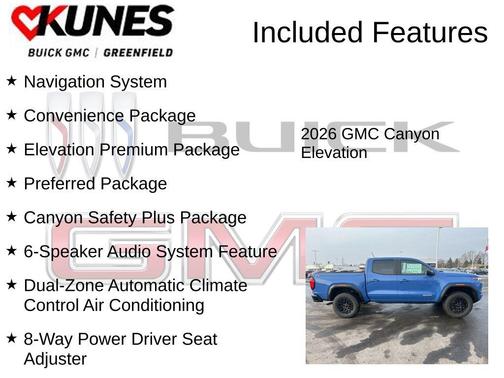 2026 GMC Canyon Elevation