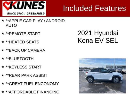 2021 Hyundai KONA EV SEL