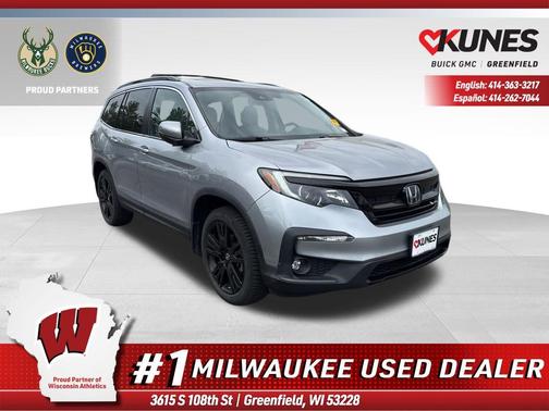 Lunar Silver Metallic 2021 Honda Pilot AWD Special Edition