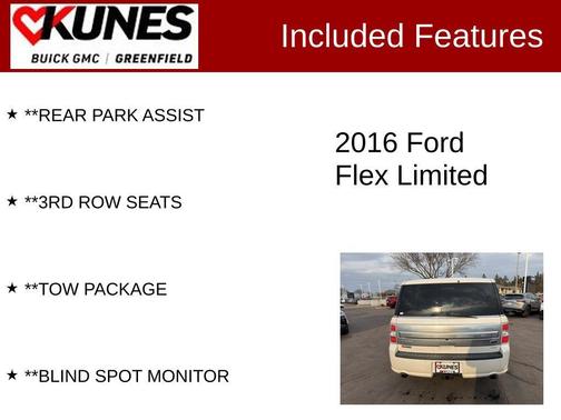 2016 Ford Flex Limited w/EcoBoost