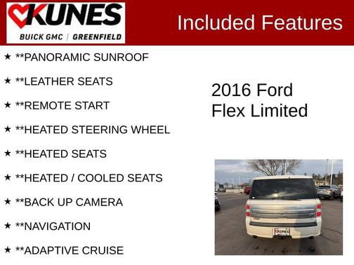 2016 Ford Flex Limited w/EcoBoost