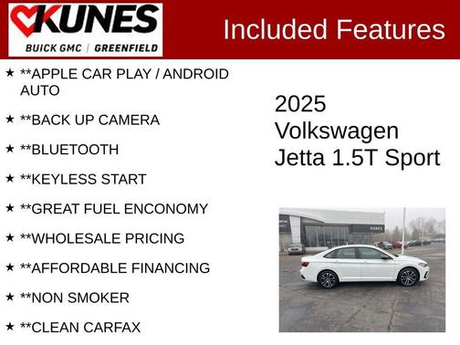 2025 Volkswagen Jetta 1.5T Sport