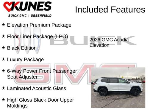 2026 GMC Acadia Elevation AWD