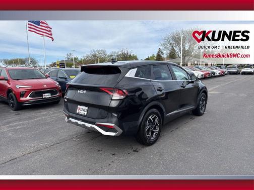 Fusion Black 2024 Kia Sportage LX