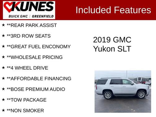 2019 GMC Yukon SLT