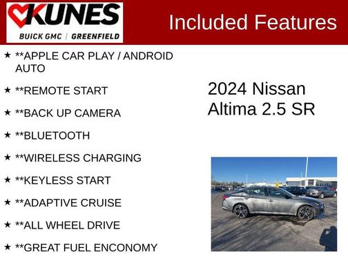 2024 Nissan Altima SR Intelligent AWD