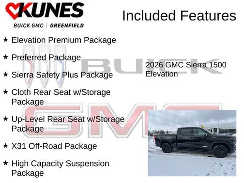 2026 GMC Sierra 1500 Elevation