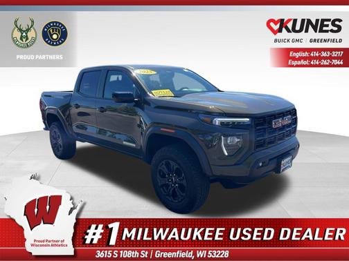 Deep Bronze Metallic 2025 GMC Canyon Elevation