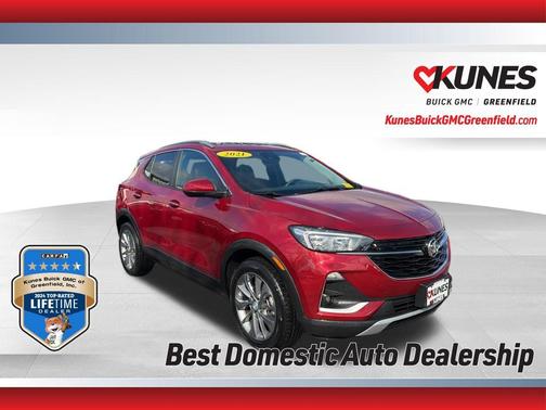 Chili Red Metallic 2021 Buick Encore GX Select
