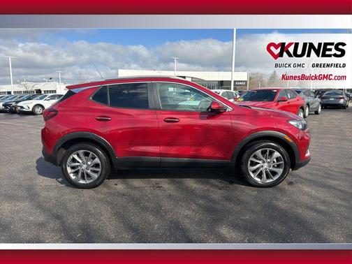Chili Red Metallic 2021 Buick Encore GX Select