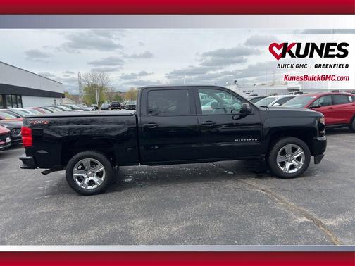 Black 2018 Chevrolet Silverado 1500 Custom