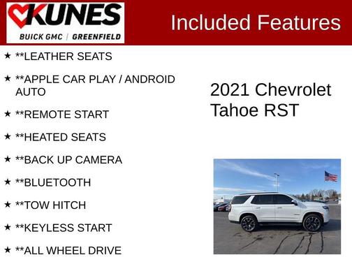 2021 Chevrolet Tahoe 4WD RST