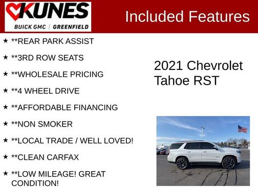 2021 Chevrolet Tahoe 4WD RST