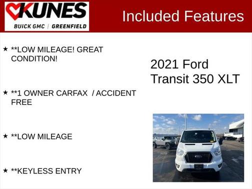 2021 Ford Transit-350 XLT