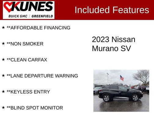2023 Nissan Murano SV FWD