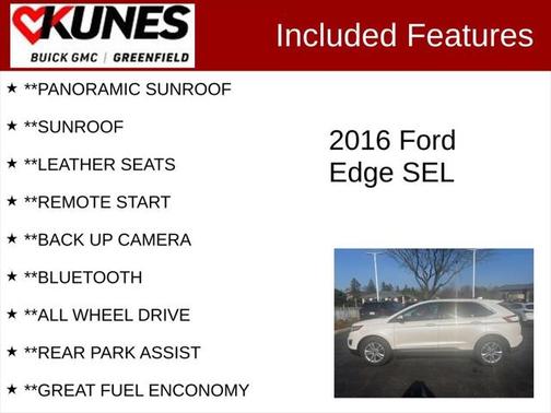 2016 Ford Edge SEL