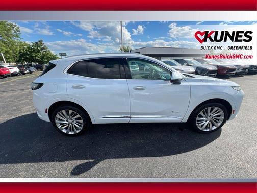 Iridescent White Tricoat 2026 Buick Envision Avenir AWD