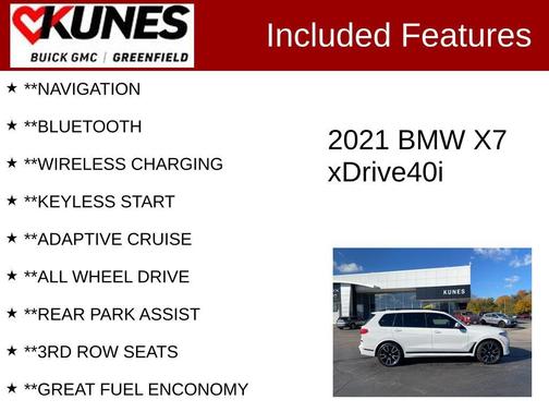 2021 BMW X7 xDrive40i