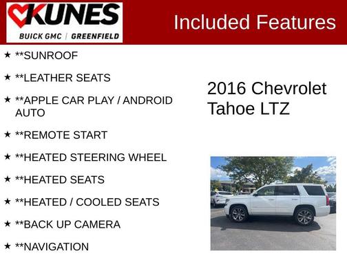 2016 Chevrolet Tahoe LTZ