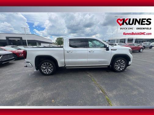 White Frost Tricoat 2024 GMC Sierra 1500 Denali