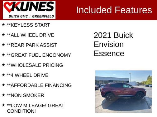 2021 Buick Envision AWD Essence