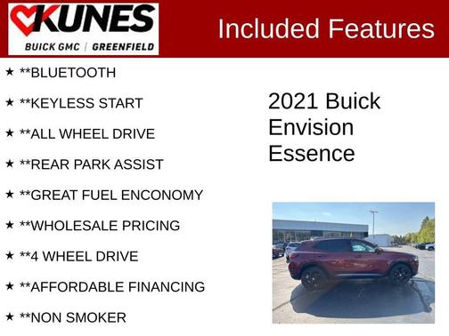 2021 Buick Envision AWD Essence