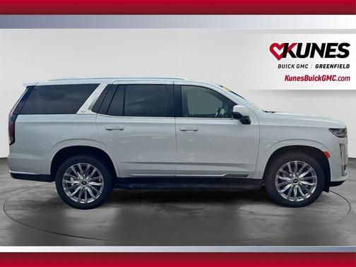 Crystal White 2023 Cadillac Escalade Premium Luxury