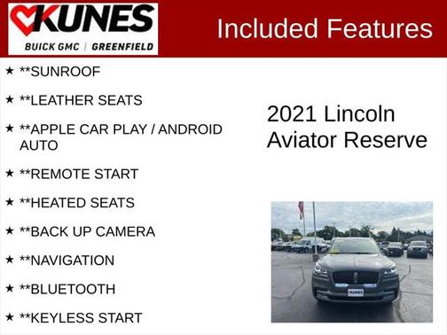 2021 Lincoln Aviator Reserve AWD
