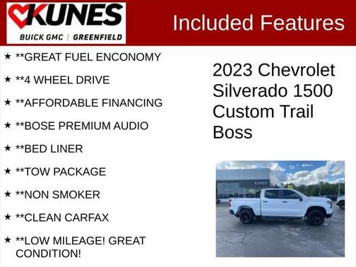 2023 Chevrolet Silverado 1500 Custom Trail Boss