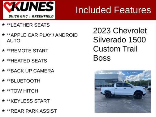 2023 Chevrolet Silverado 1500 Custom Trail Boss