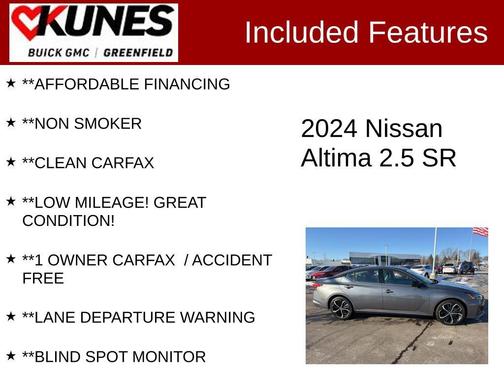 2024 Nissan Altima SR FWD
